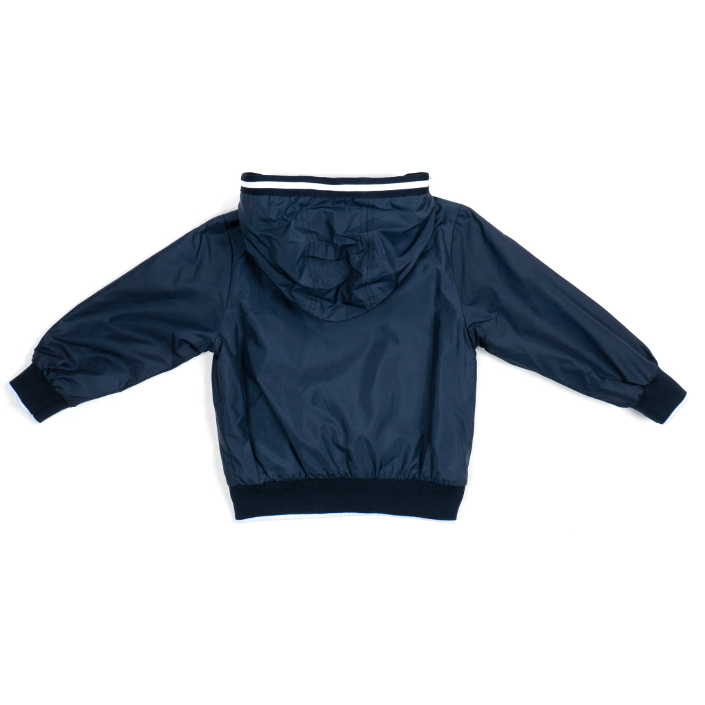 Куртка дитяча Verscon вітровка з капюшоном (3453-116B-blue)