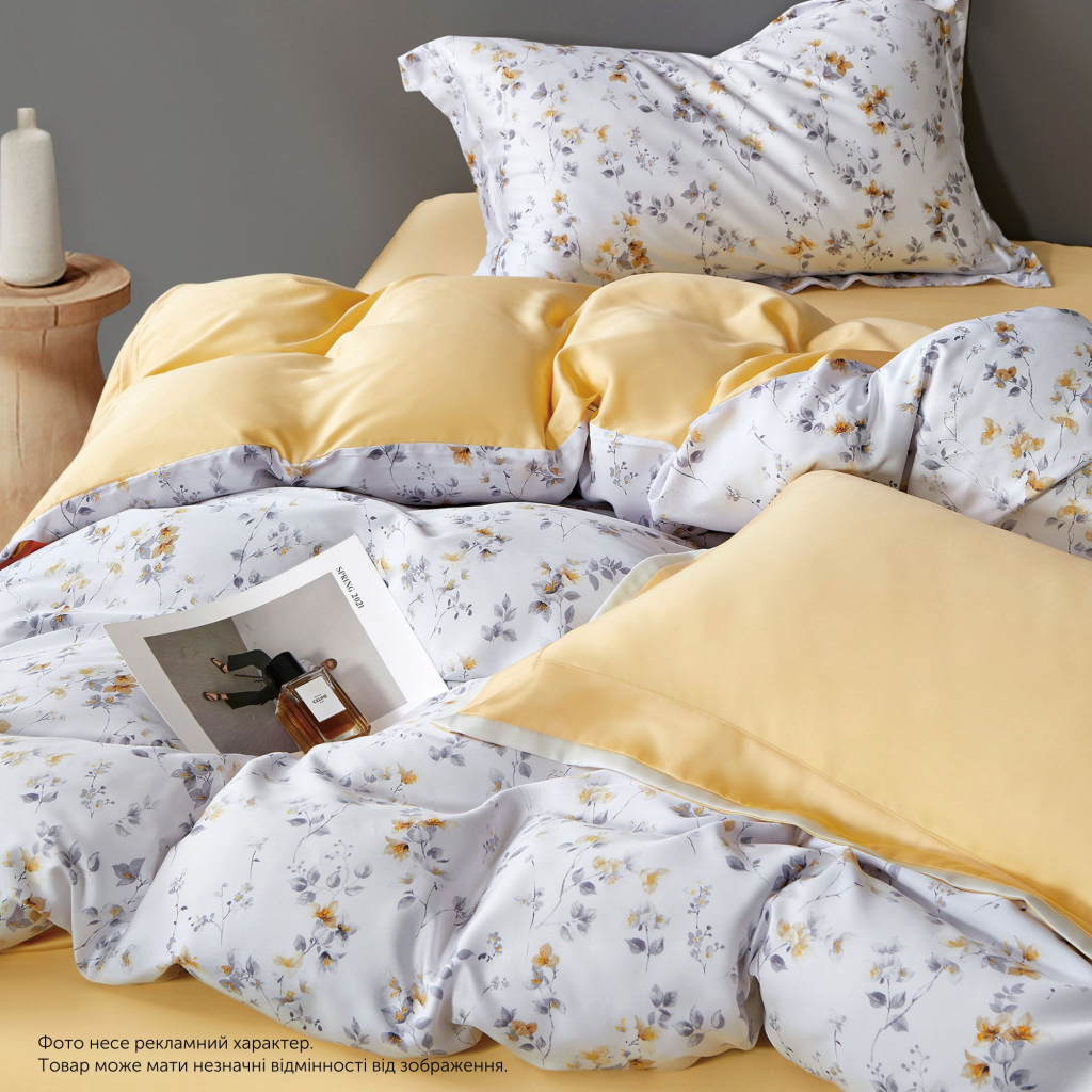 Постільна білизна Home Line Сатин Тенсел Мора євро (187070)