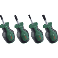 Bosch screwdriver set 4 pcs., SL, PH, CrV steel (1.600.A03.2UJ)