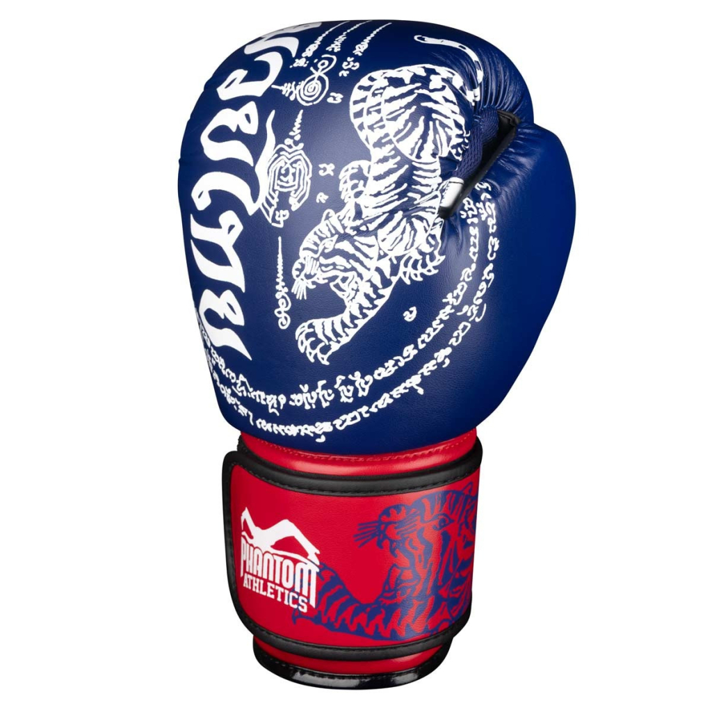 Боксерські рукавички Phantom Muay Thai Blue 12 унцій (PHBG2496-12)