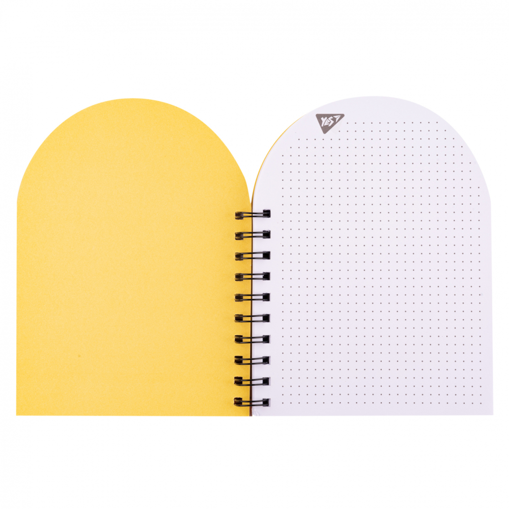 Блокнот Yes В6+ подвійна cпіраль з пластиковою кишенею Minions крапка (151793) Блокнот Yes В6+ подвійна cпіраль з пластиковою кишенею Minions крапка (151793)