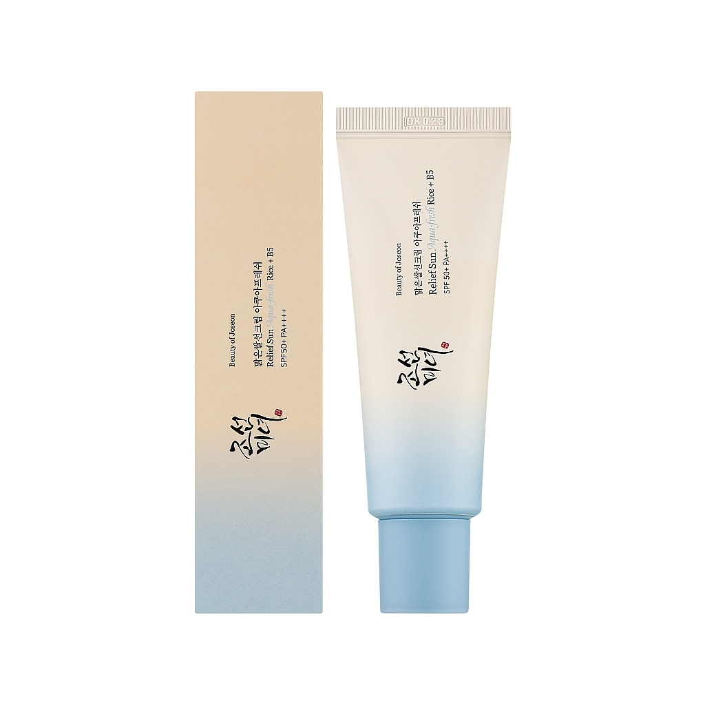 Засіб від засмаги Beauty Of Joseon Relief Sun Aqua-Fresh Rice + B5 SPF50+ PA++++ Facial Sunscreen 50 мл (8809968130277)