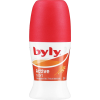 Antiperspirant Byly Active Sport Ball with microparticles Protection 48 hours for an active lifestyle 50 ml (8411104021648)