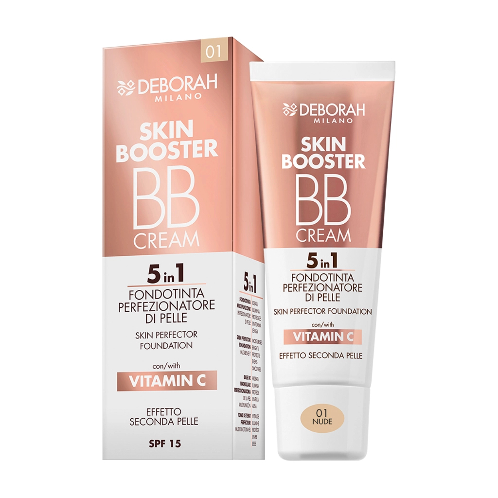 BB-крем Deborah Skin Booster 5in1 01 - Nude 30 мл (8009518425949)