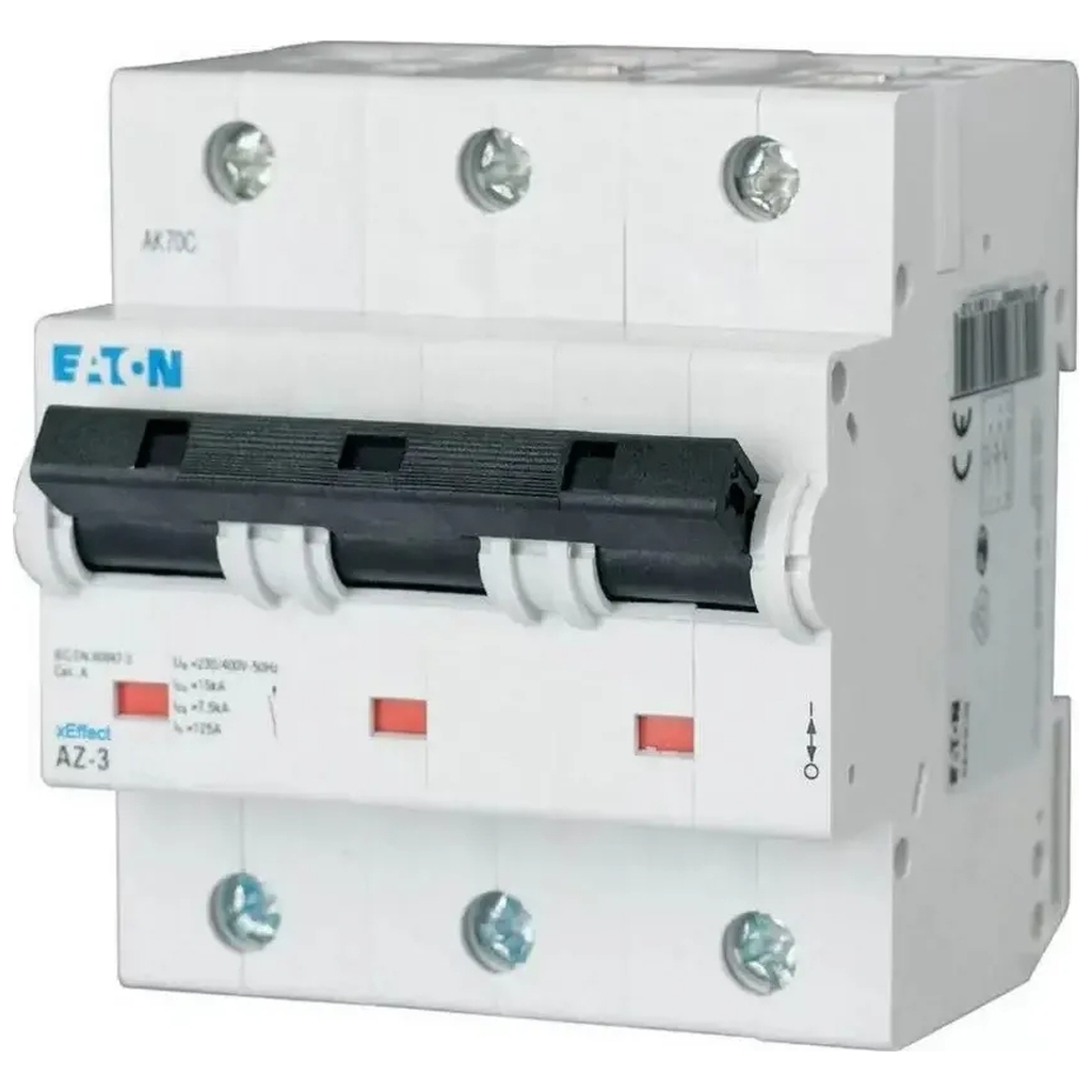 Автоматичний вимикач Eaton 3-п. M3 C 80A AZ Автоматичний вимикач Eaton 3-п. M3 C 80A AZ