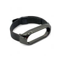 Ремінець до фітнес браслета BeCover Metal для Xiaomi Mi Smart Band 10 Black (713623)