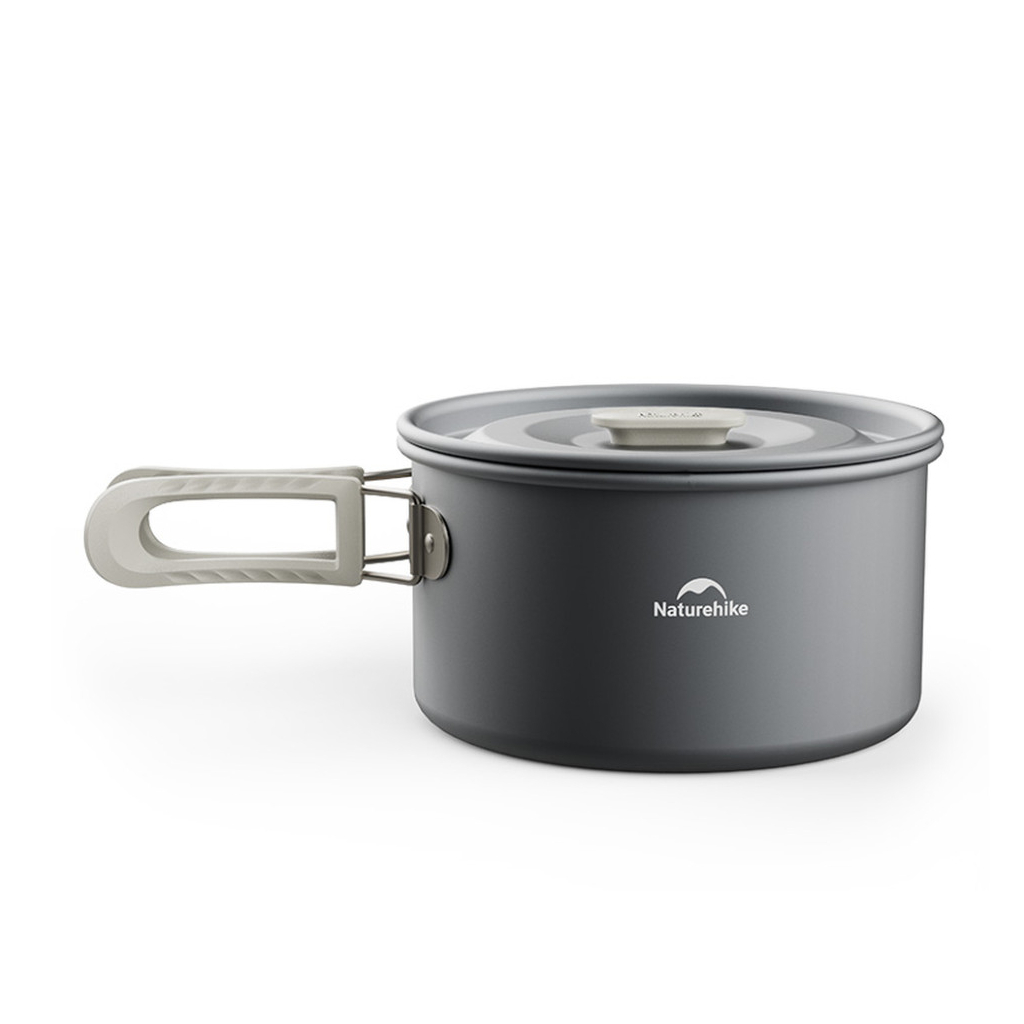 Набір туристичного посуду Naturehike CNK2450CF010, 2 каструлі 1л, 1.7л, сковорідка (6976507663335) Набір туристичного посуду Naturehike CNK2450CF010, 2 каструлі 1л, 1.7л, сковорідка (6976507663335)