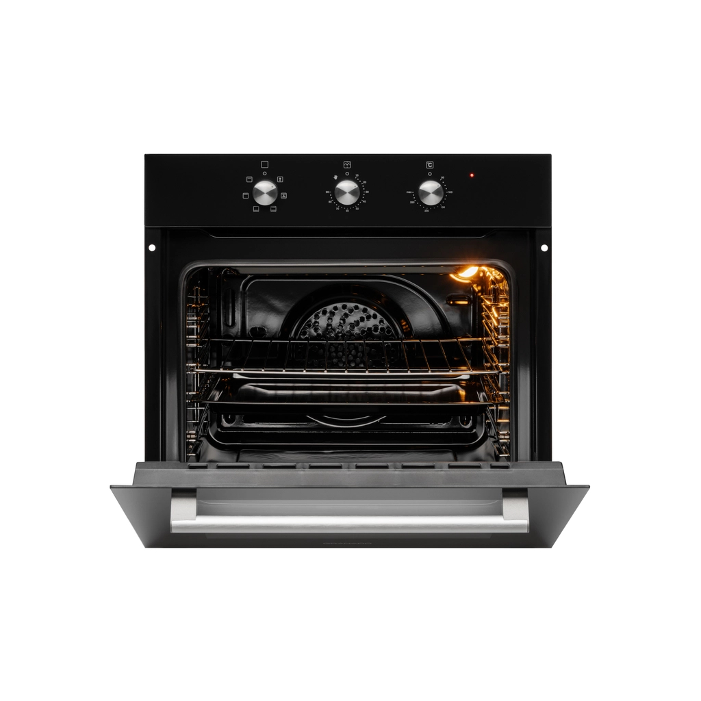Комплект вбудованої техніки GRANADO GEO 62-0200 black + GGH 62-104 black glass