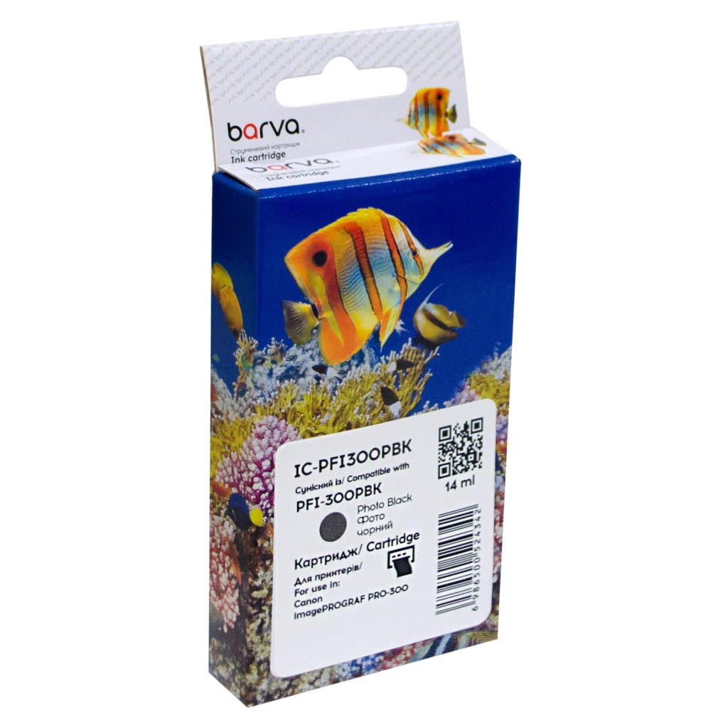 Картридж Barva Canon PFI-300PBK 4193C001 303с photo black (IC-PFI300PBK) Картридж Barva Canon PFI-300PBK 4193C001 303с photo black (IC-PFI300PBK)
