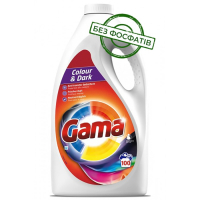 Gama Color & Dark washing gel For colored and dark laundry 4.5 l (8435495845249)