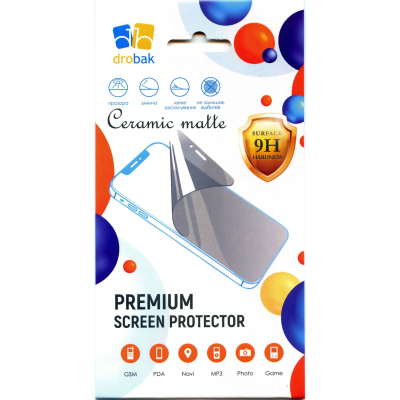 Скло захисне Drobak Matte Ceramics Apple iPhone 17 Pro Max (333364)
