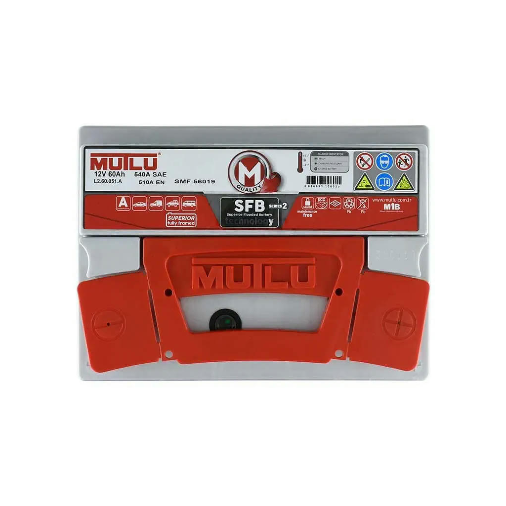 Акумулятор автомобільний MUTLU 6СТ-60 (0) SFB L2.60.051.A Акумулятор автомобільний MUTLU 6СТ-60 (0) SFB L2.60.051.A