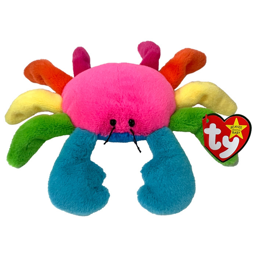 М'яка іграшка Ty Beanie Babies Райдужний краб Scuttle 15 см (41347) М'яка іграшка Ty Beanie Babies Райдужний краб Scuttle 15 см (41347)
