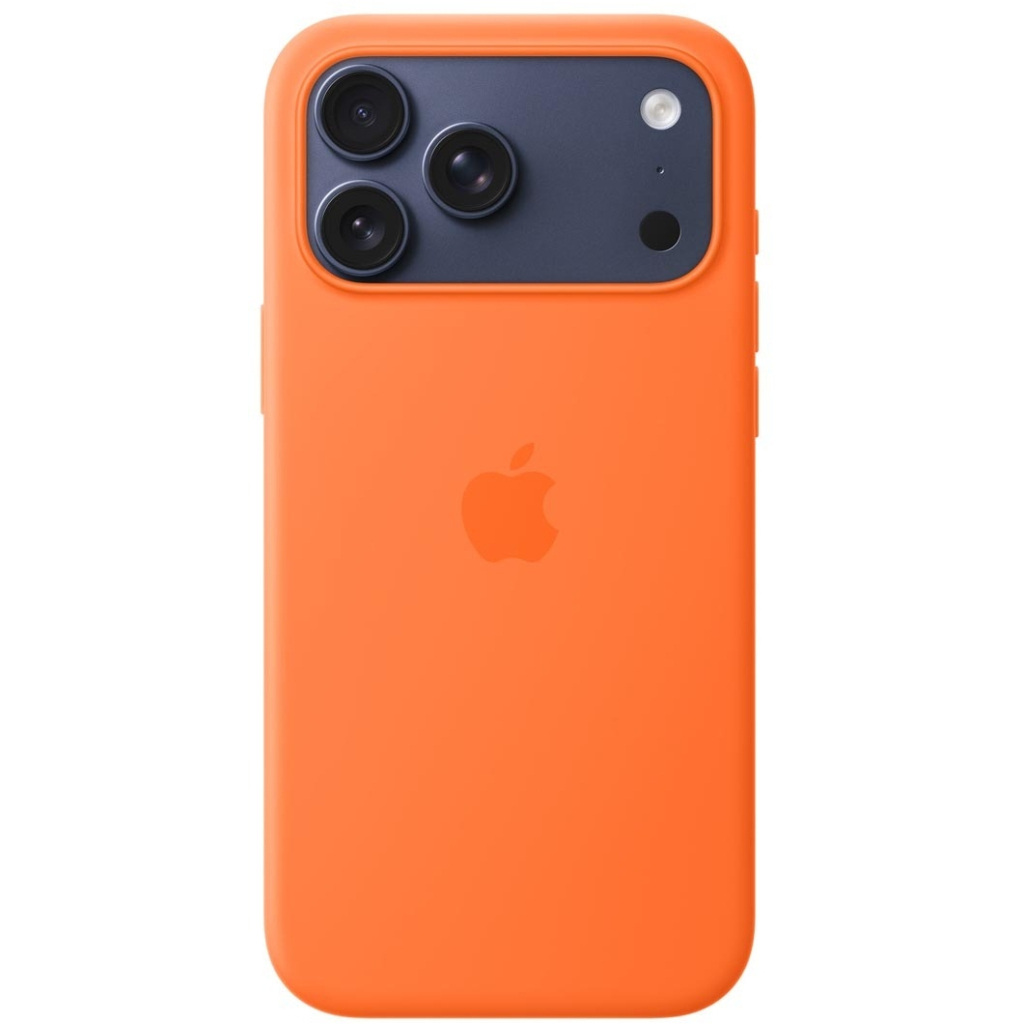 Чохол до мобільного телефона Apple Silicone iPhone 17 Pro Max Orange Model A3560 (MGFL4ZM/A) Чохол до мобільного телефона Apple Silicone iPhone 17 Pro Max Orange Model A3560 (MGFL4ZM/A)