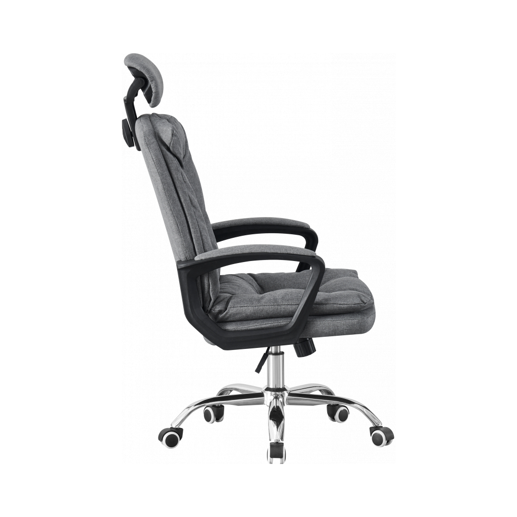 Офісне крісло GT Racer B-471 Dark Gray (B-471 Fabric Dark Gray)