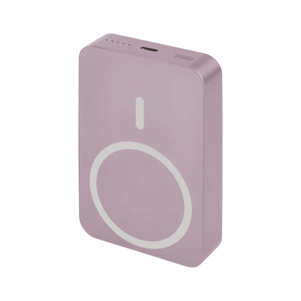 Повербанк EMOS 10000mAh WI1046, 20W, Wireless, salmon (B0551S)