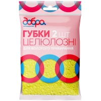 Sponge for cleaning Dobra Gospadorochka Cellulose 2 pcs. (4820086522250)