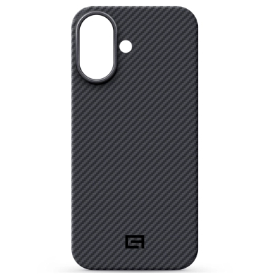 Чохол до мобільного телефона Armorstandart BlackIcon Aramid Twill MagCase Apple iPhone 17 Black (ARM90148)