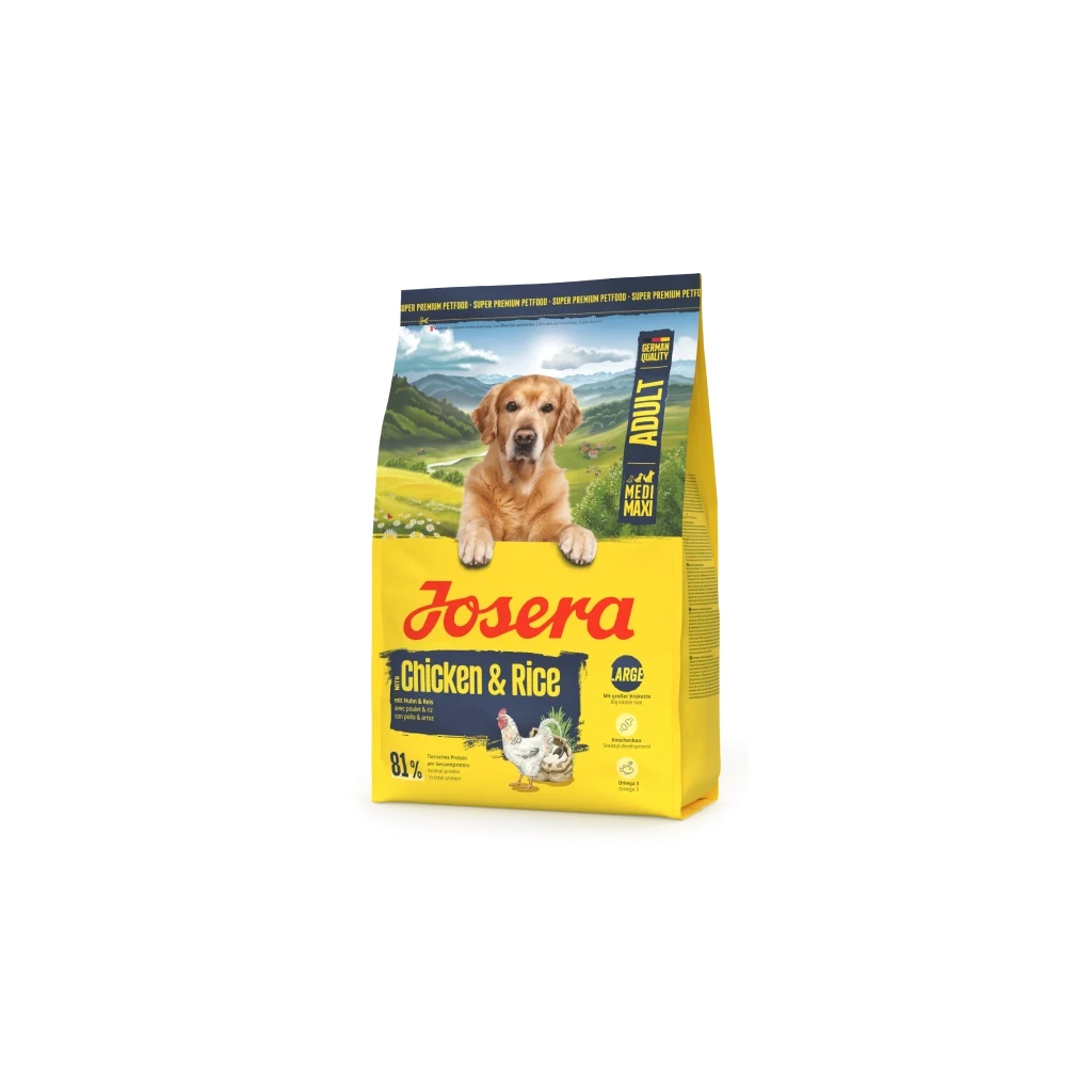 Сухий корм для собак Josera M/M Adult Chicken & Rice 3 кг (4032254788263)