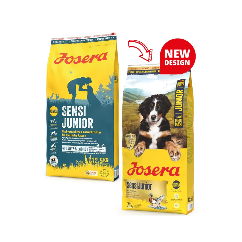 Сухий корм для собак Josera Sensi Junior Medi/Maxi 12.5 кг (4032254786450) Сухий корм для собак Josera Sensi Junior Medi/Maxi 12.5 кг (4032254786450)
