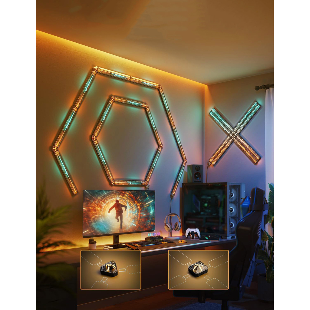Світильник Govee H6063 Gaming Wall light Evangelion, 4ш (H6063312) Світильник Govee H6063 Gaming Wall light Evangelion, 4ш (H6063312)