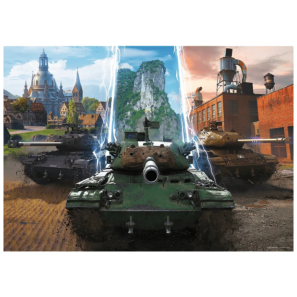 Пазл Trefl World of Tanks, Час діяти 500 елементів (5900511375350)