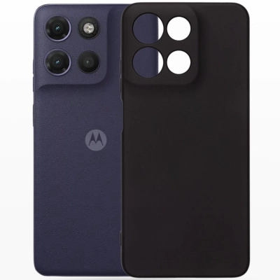 Чохол до мобільного телефона BeCover Silicone Motorola Moto G17 / G17 Power Black (716016)