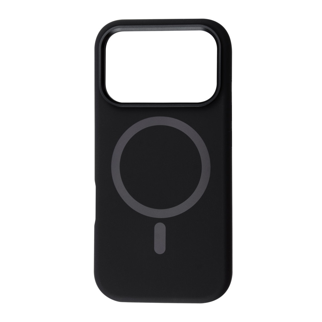 Чохол до мобільного телефона BeCover FIBRA Silicone OmniMag Apple iPhone 17 Pro Black (716213)