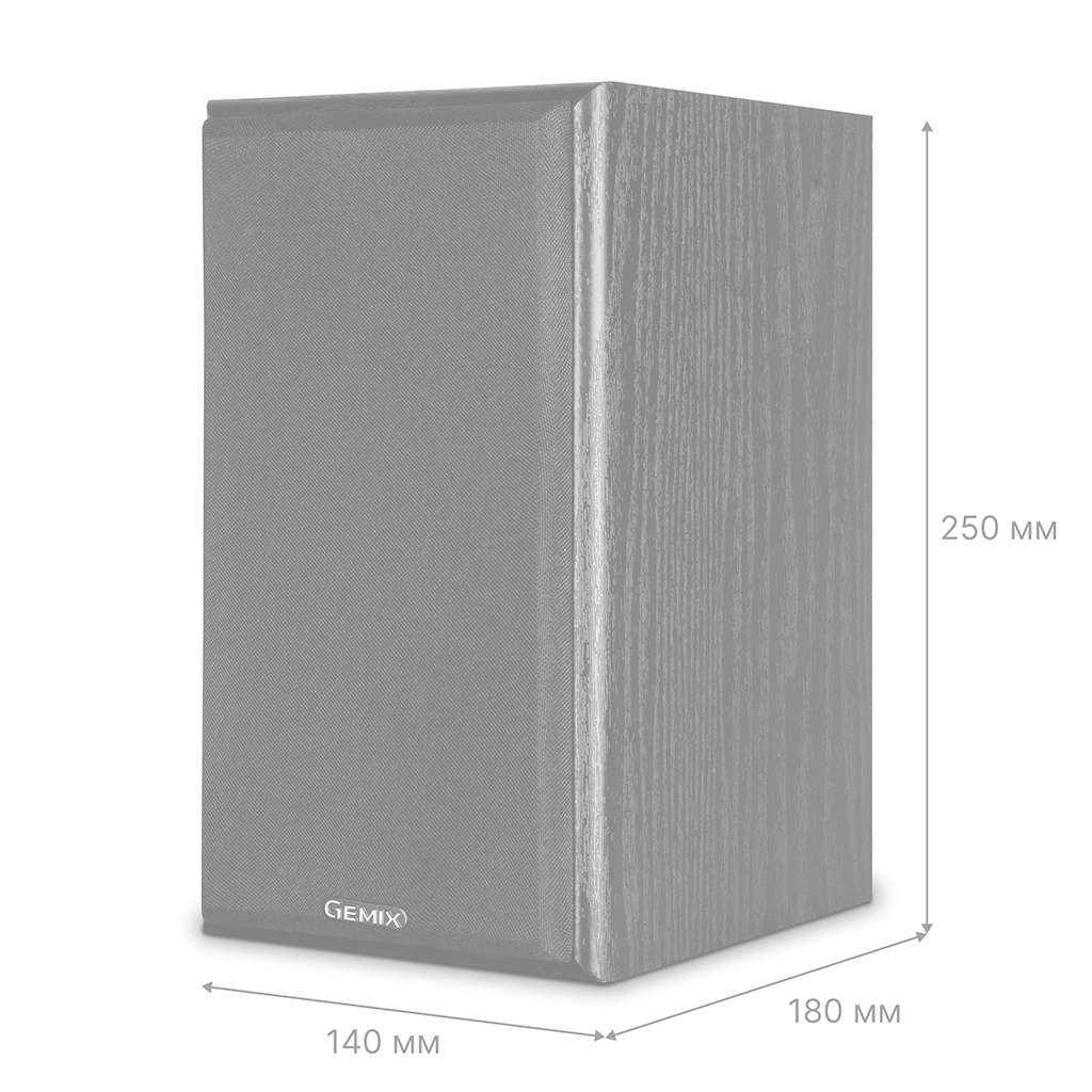 Акустична система TF-611 Black Gemix