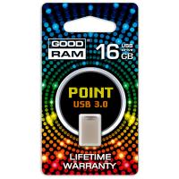 USB флеш накопичувач Goodram 16Gb POINT Silver USB 3.0 (PD16GH3GRPOSR10)