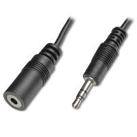 Кабель мультимедійний Jack 3.5mm male to Jack 3.5mm female 1.5m Digitus (AK-510200-015-S)