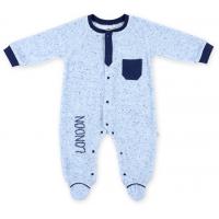 Чоловічок дитячий Bibaby велюровий з кишенькою "London" (60169-68B-blue)