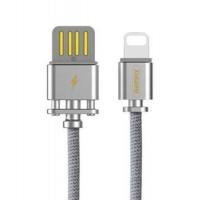 Дата кабель USB 2.0 AM to Lightning 1.0m Dominator Fast Silver Remax (RC-064I-SILVER)