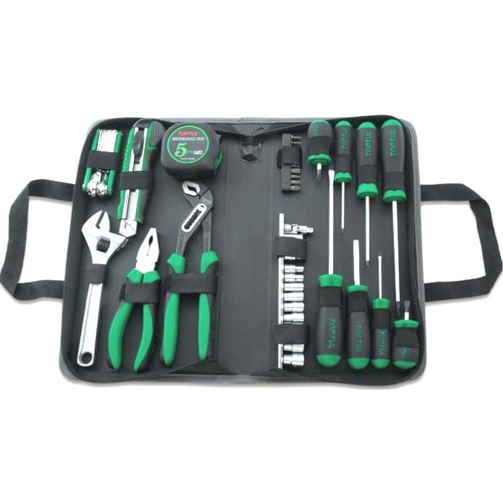 Набір інструментів Toptul комбінований 43од. в сумці (GPN-043A) Набір інструментів Toptul комбінований 43од. в сумці (GPN-043A)
