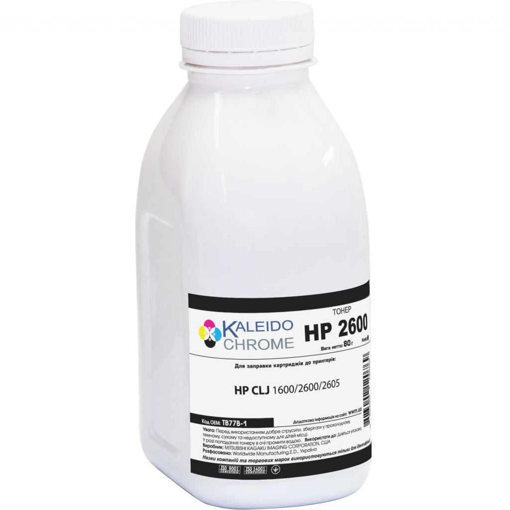 Тонер HP CLJ 1600/2600/2605 , 80г Black Kaleidochrome (TB77B-1) Тонер HP CLJ 1600/2600/2605 , 80г Black Kaleidochrome (TB77B-1)