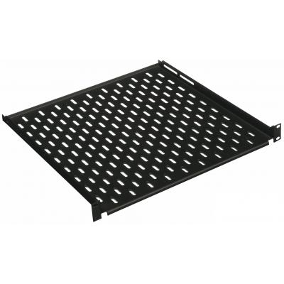 Shelf 19" Conteg 1U glub. 250 mm. RAL9005 (DP-PT-250)