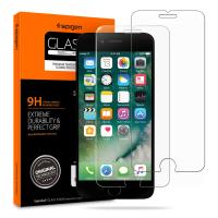 Скло захисне Spigen iPhone 8/7 Glas.tR SLIM, (2 Pack) (042GL20800)