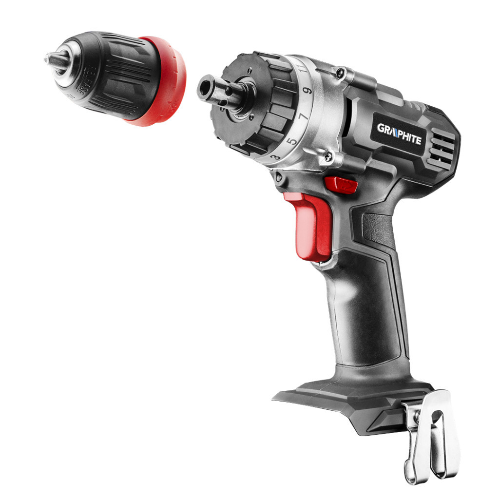 Шуруповерт Graphite Energy + SET, 18В, 2х2.0 Ач, 109ед. кейс (58G022-PS15) Шуруповерт Graphite Energy + SET, 18В, 2х2.0 Ач, 109ед. кейс (58G022-PS15)
