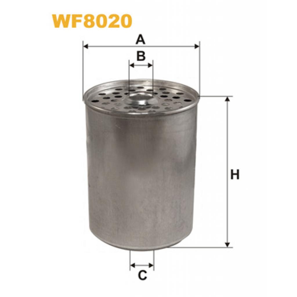 Фільтр паливний Wixfiltron WF8020 Фільтр паливний Wixfiltron WF8020
