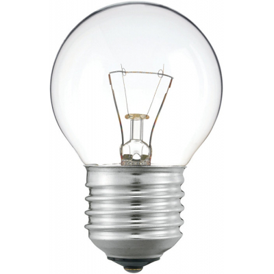 Bulb Philips Stan 40W E27 230V P45 CL 1CT/10X10F (926000006412)