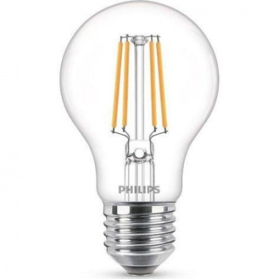Світлодіодна стрічка Philips FIL LEDClassic A60 E27 6W 3000K (929001974513)