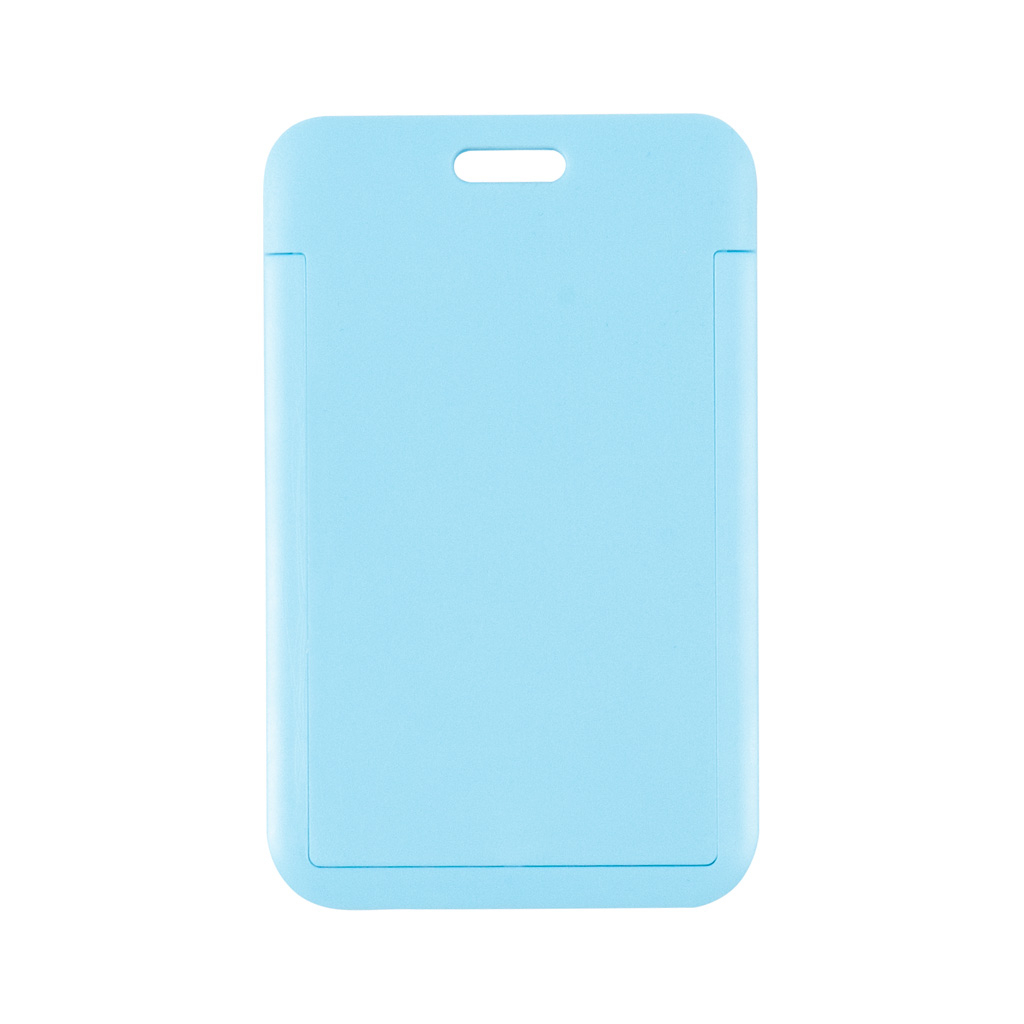 Бейдж Axent слайдер вертикальний, 54х85мм , блакитний (4500V-22-A)