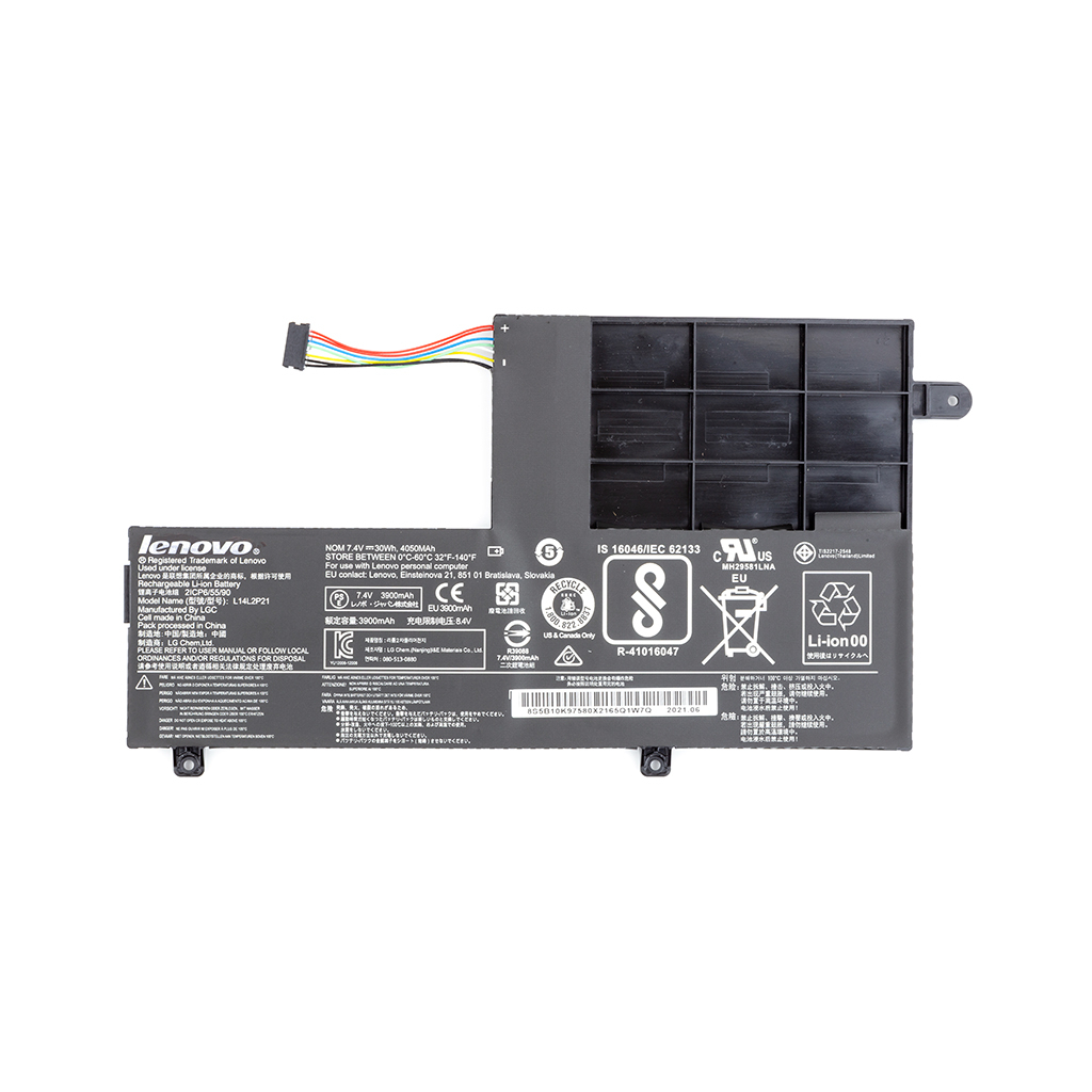 Акумулятор до ноутбука Lenovo Yoga 510-14AST (L15C2PB1) 7.6V 4510mAh (NB481002) Акумулятор до ноутбука Lenovo Yoga 510-14AST (L15C2PB1) 7.6V 4510mAh (NB481002)