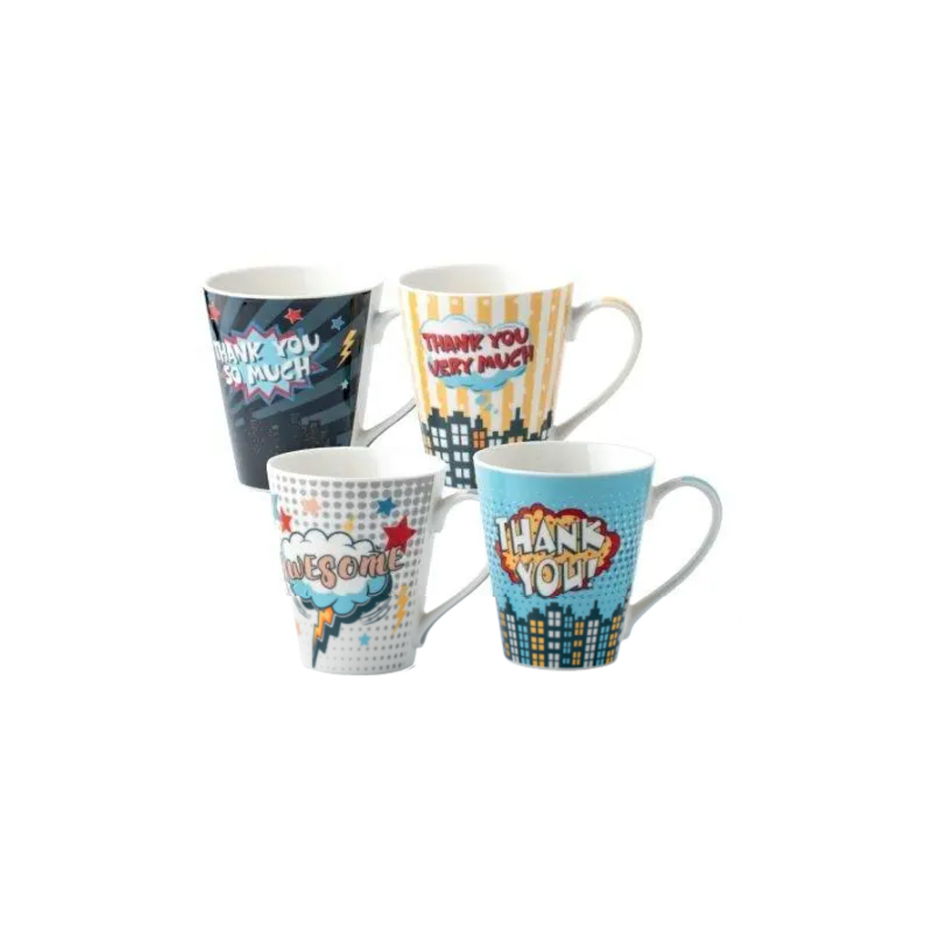 Чашка Vittora "Комікси" 390 мл (VT-C-62390) Чашка Vittora "Комікси" 390 мл (VT-C-62390)