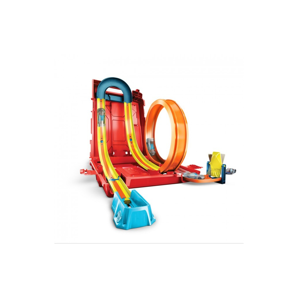 Автотрек Hot Wheels Турботрюки серії Track Builder Unlimited (HDX78)