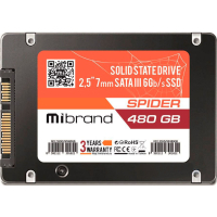 Накопичувач SSD 2.5" 480GB Mibrand (MI2.5SSD/SP480GBST)