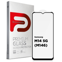 Скло захисне Armorstandart Full Glue Samsung M14 5G (M146) Black (ARM66669)