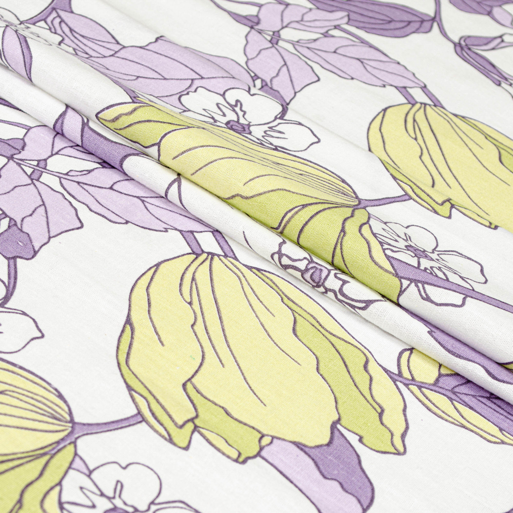 Постільна білизна Home Line Весняний Вечір бузково-зелений бязь полуторний (174438) Постільна білизна Home Line Весняний Вечір бузково-зелений бязь полуторний (174438)