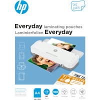 Film for lamination HP Everyday Laminating Pouches, A4, 80 Mic, 216 x 303, 100 pcs (9154) (838140)