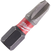 Bit set Milwaukee SHOCKWAVE, PH3, 25mm, 2pcs (4932430857)